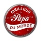 Cabochon Résine -  meilleur papa du monde