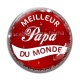 Cabochon Verre -  meilleur papa du monde