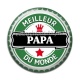 Cabochon Résine -  meilleur papa du monde