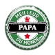 Cabochon Verre -  meilleur papa du monde
