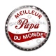 Cabochon Verre - meilleur papa