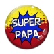 Cabochon Verre - super papa