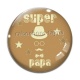 Cabochon Verre - super papa