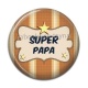 Cabochon Résine - super papa