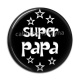 Cabochon Résine - super papa