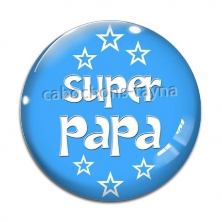 Cabochon Verre - super papa
