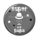 Cabochon Résine - super papa
