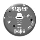 Cabochon Verre - super papa