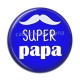 Cabochon Résine - super papa