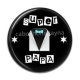 Cabochon Résine - super papa