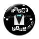 Cabochon Verre - super papa