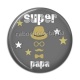 Cabochon Résine - super papa