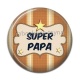 Cabochon Résine - super papa