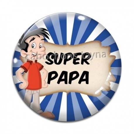 Cabochon Verre - super papa