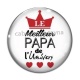 Cabochon Verre - le meilleur papa