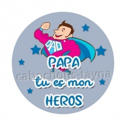 papa tu mon heros