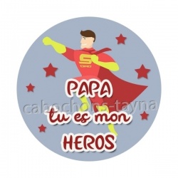 papa tu mon heros