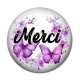 Cabochon Résine - merci