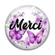 Cabochon Verre - merci