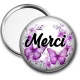 Miroir de poche - merci