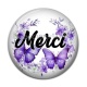 Cabochon Résine - merci