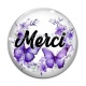 Cabochon Verre - merci