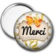 Miroir de poche - merci