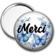 Miroir de poche - merci