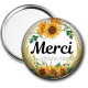 Miroir de poche - merci
