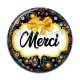 Cabochon Résine - merci
