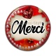Cabochon Résine - merci