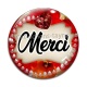 Cabochon Verre - merci