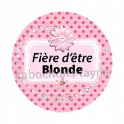 fière d'être blonde