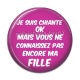 Cabochon Résine - je suis chiante mais vous ne connaissez pas encore ma fille