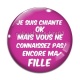 Cabochon Verre - je suis chiante mais vous ne connaissez pas encore ma fille