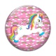 Cabochon Verre - licorne