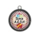 Pendentif Cabochon Argent -  AESH
