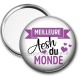 Miroir de poche - meilleur  AESH du monde