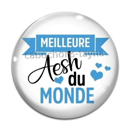 Cabochon Verre - meilleure AESH du monde