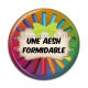 Cabochon Résine - une AESH formidable