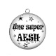 Pendentif Cabochon Argent - une super AESH