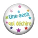 Cabochon Résine - une AESH qui déchire
