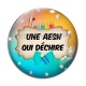 Cabochon Verre - une AESH qui déchire