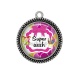 Pendentif Cabochon Argent - super AESH