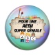 Cabochon Résine - pour une AESH super géniale