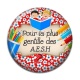 Cabochon Résine - Pour la plus gentille des AESH