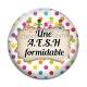 Cabochon Verre - une AESH formidable