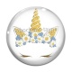 Cabochon Verre - licorne