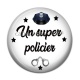 Cabochon Résine - un super policier