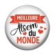 Cabochon Résine - meilleure atsem du monde